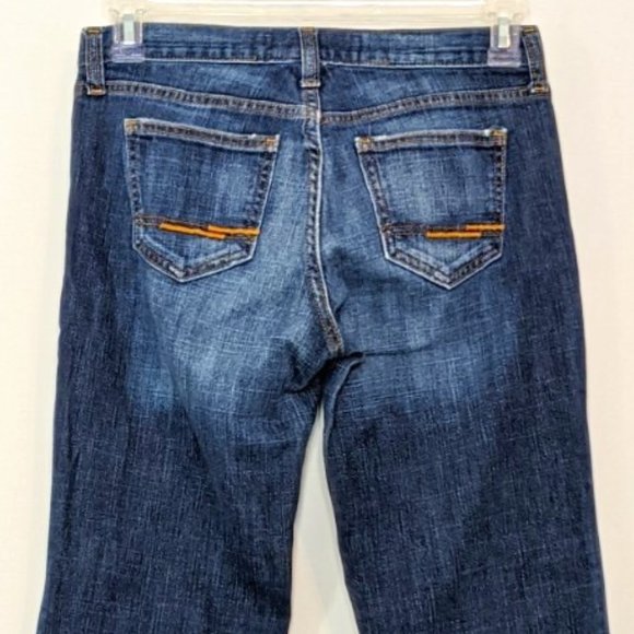 Gap Boy Cut Stretch wide Leg Jeans SZ 4 - Picture 4 of 7